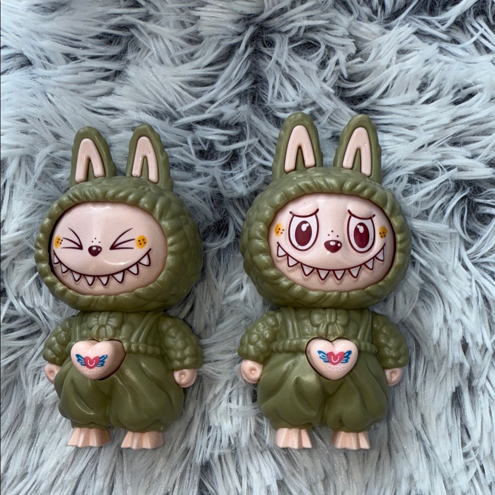 Green Bunny Character Toy Set - Picture 1 of 5